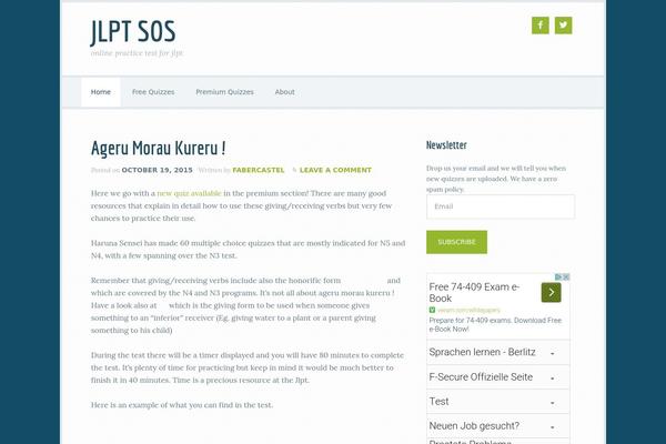 Focus Pro theme site design template sample