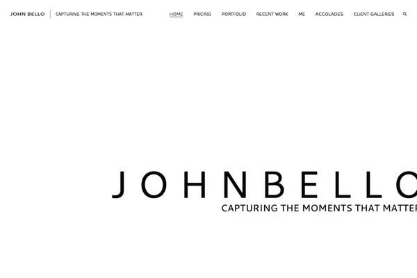 johnbello.ca site used Oyster