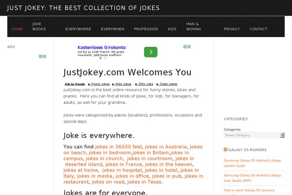 justjokey.com site used Eleven40 Pro