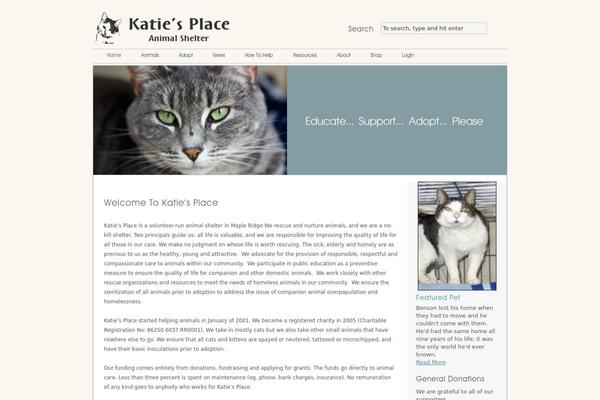 katiesplaceshelter.com site used Pawsitive