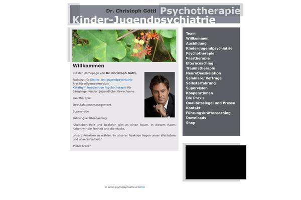 kinder-jugendpsychiatrie.at site used Kinder