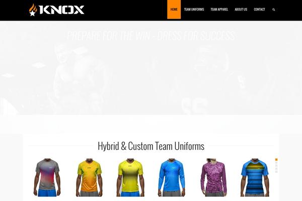 knoxsportswear.com site used Enfold