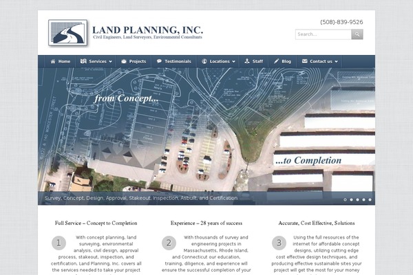 landplanninginc.com site used Classy