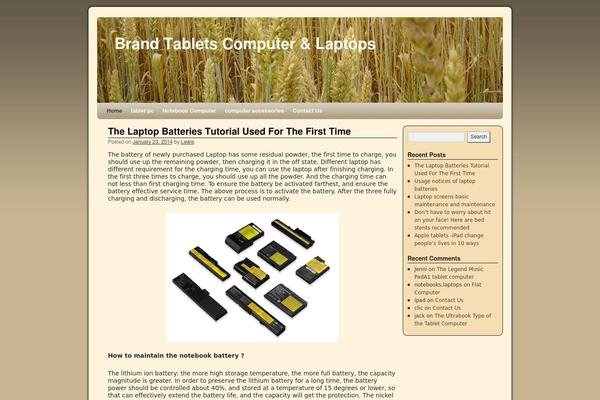 Weaver theme site design template sample