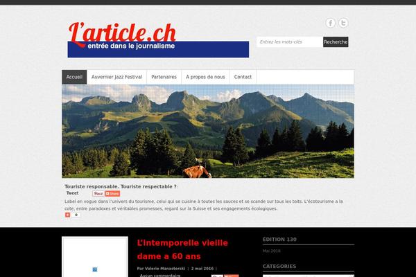 larticle.ch site used Simple Catch