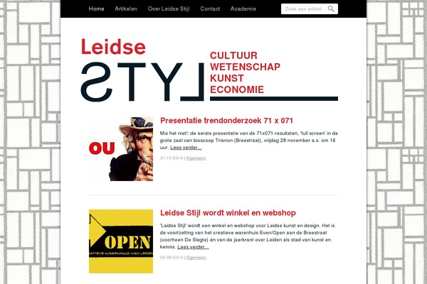 leidsestijl.nl site used Hello-theme-child