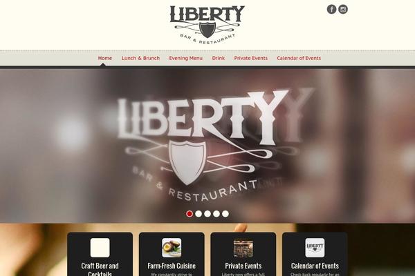 libertytlh.com site used Dine & Drink
