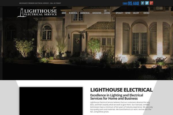 lighthouseelectricalservice.com site used Lighthouse