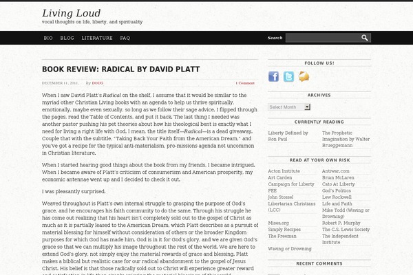 liveloud.net site used Ampersand