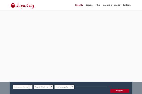 City theme site design template sample