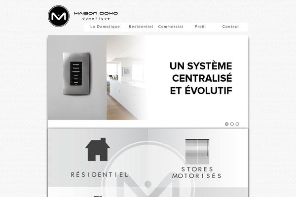 Maison theme site design template sample