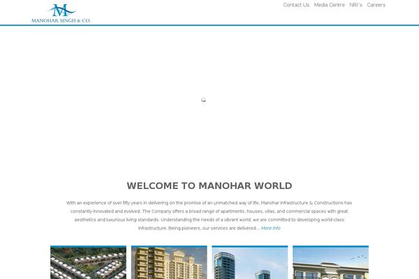 manoharrealty.com site used Naturo Lite