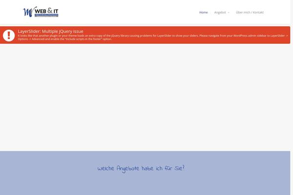 Uncode theme site design template sample