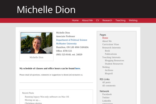 michelledion.com site used Clean Education