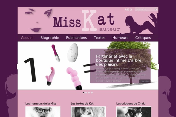 miss-kat.com site used Qudos