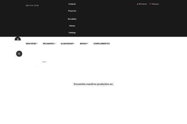 Furnicom theme site design template sample