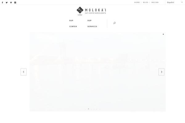 Moose theme site design template sample