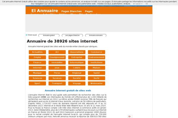 monsieur-annuaire.com site used Simplenotes