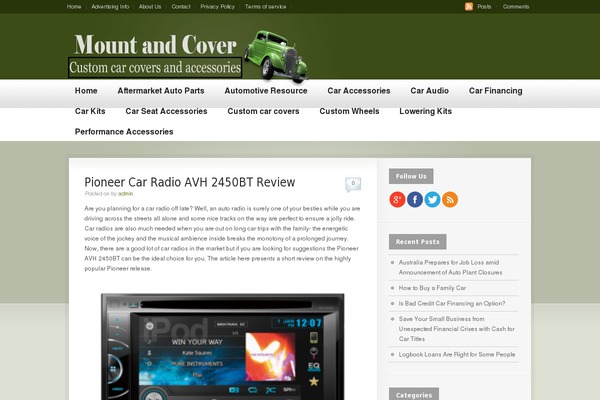 mountandcover.com site used Busy Bee