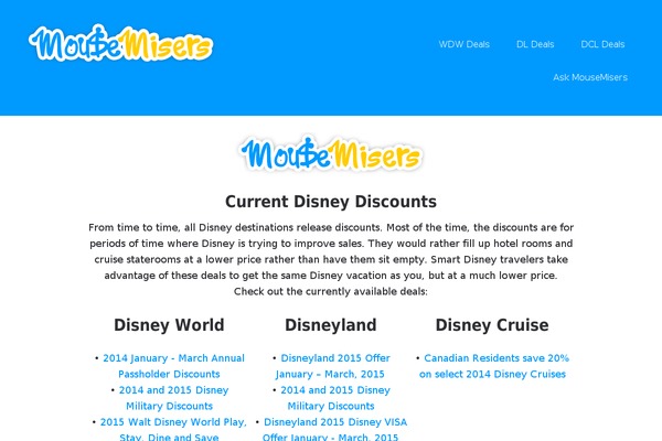 mousemisers.com site used Centric Pro