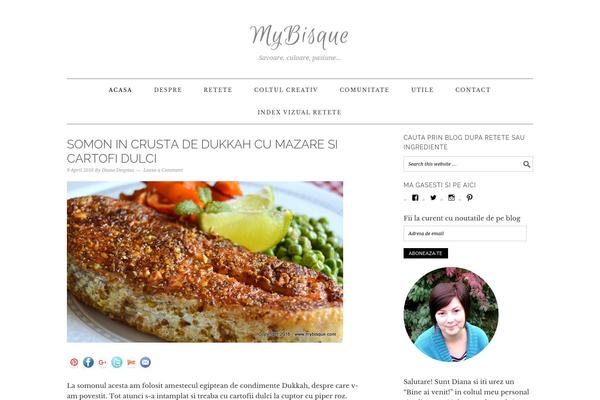 mybisque.com site used Foodie Pro