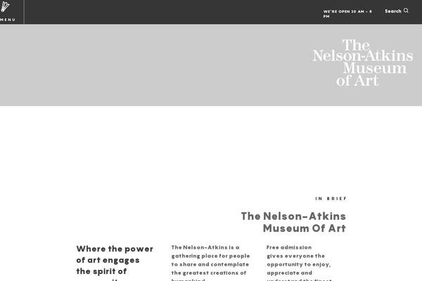 Nelson theme site design template sample