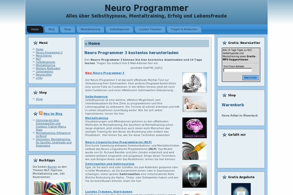 neuro-programmer.de site used Eleven40 Pro