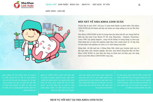 Site using CC Child Pages plugin