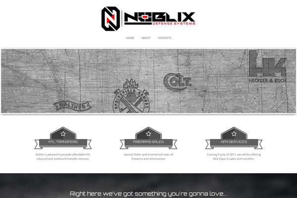 noblix.com site used Gt3-wp-quidditch