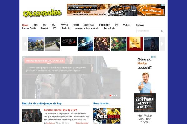 okconsolas.es site used Frontpage