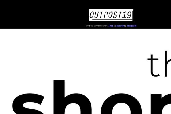 outpost19.com site used Twenty Twenty-Two