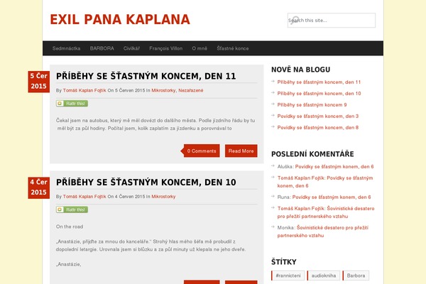 pankaplan.cz site used GreenChili