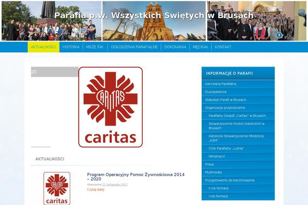 parafiabrusy.pl site used Revive
