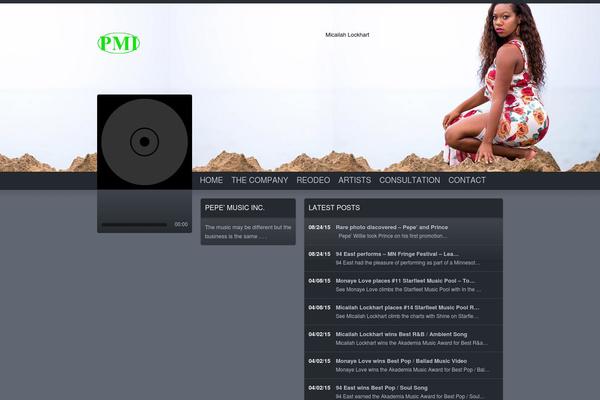 Soundcheck theme site design template sample