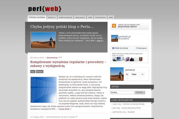 perlweb.pl site used Mainstream