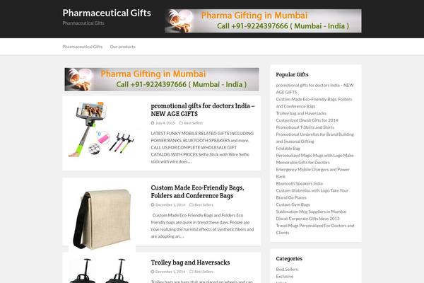 pharmaceuticalgifts.in site used WPTuts