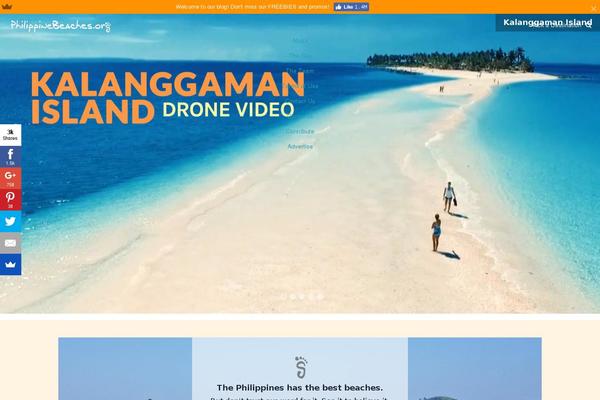 philippinebeaches.org site used Bailey