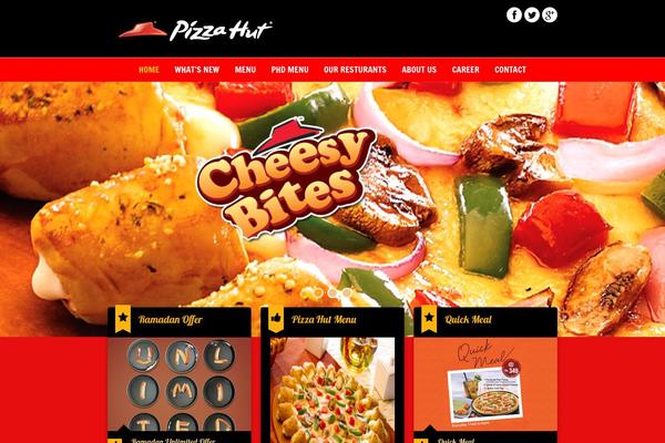 pizzahutbd.com site used Dine & Drink