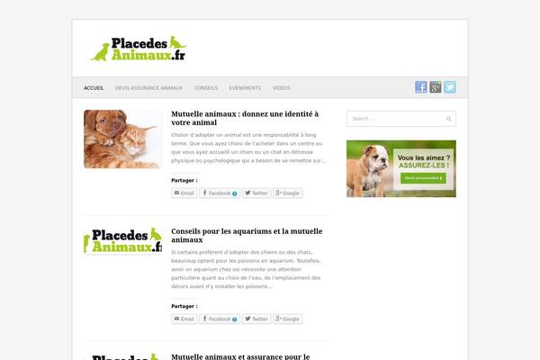 placedesanimaux.fr site used Fresh & Clean