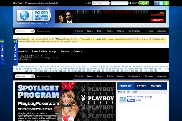 pokeraffiliatelistings.com site used Raptor