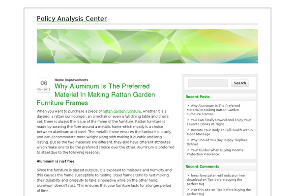policyanalysiscenter.org site used zeeCorporate