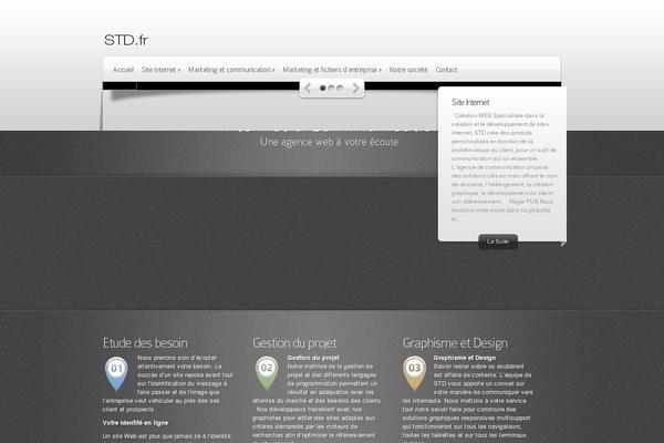 Deepfocus theme site design template sample