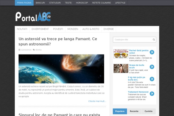 portalabc.ro site used Truepixel