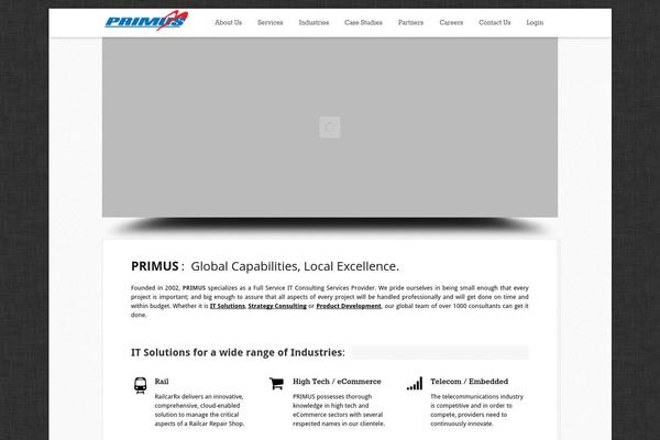 primusglobal.com site used Imperion