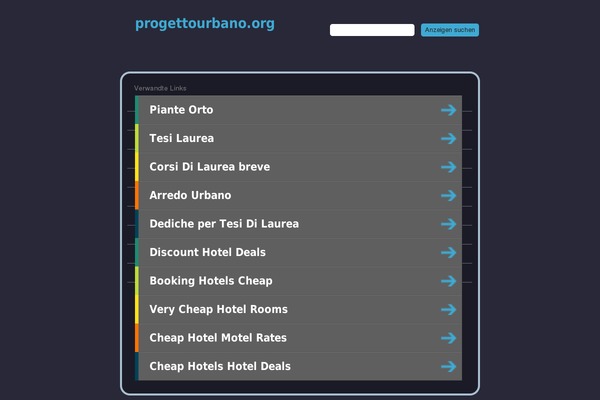 progettourbano.org site used Ink