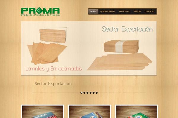 proma.com.mx site used Büro