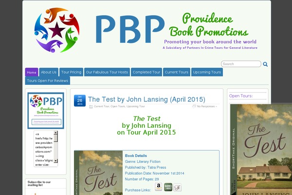 providencebookpromotions.com site used Suffusion