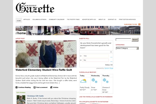 purcellvillegazette.com site used The Morning After