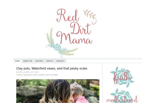 red-dirt-mama.com site used Thesis