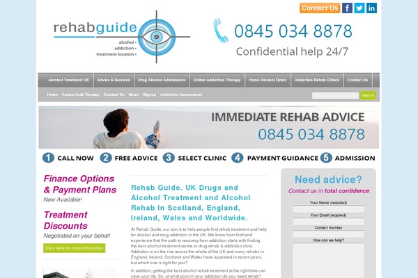 rehabguide.co.uk site used Bridge Child